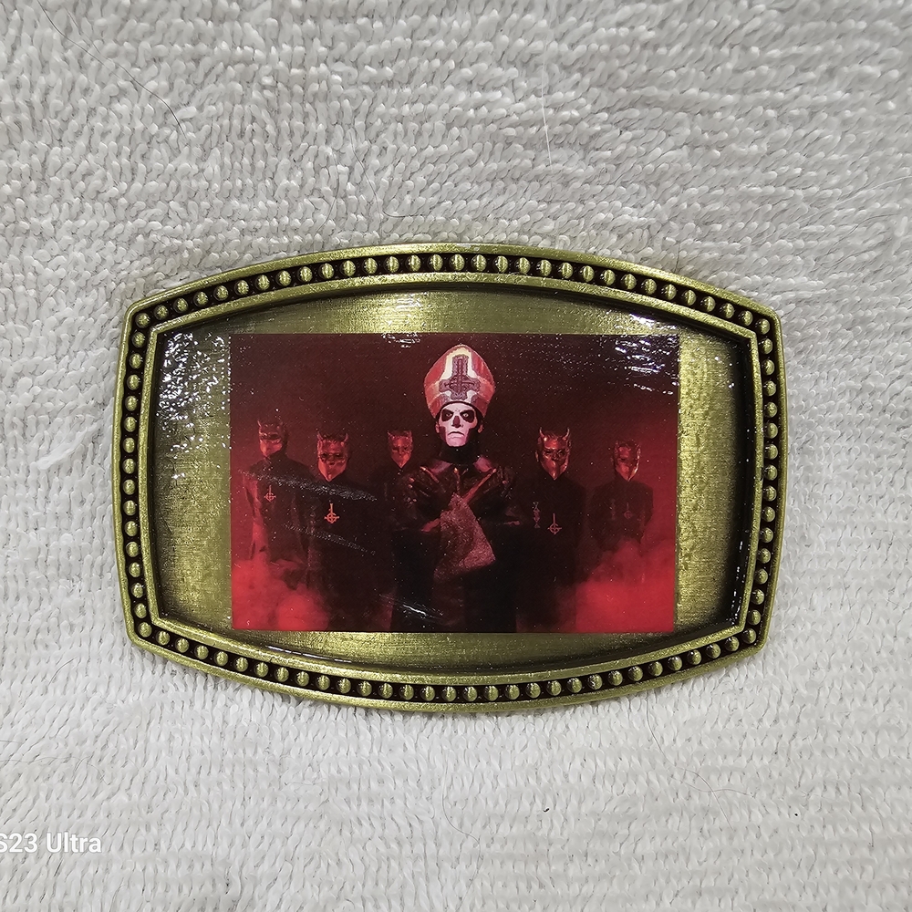 Ghost Metal Band Custom Belt Buckle